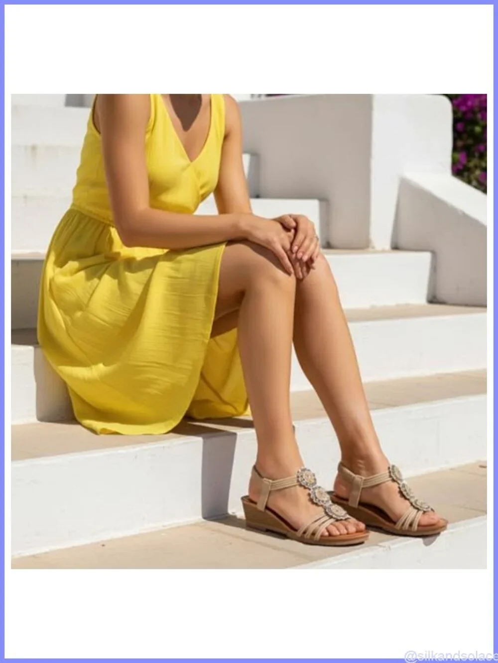 Wedge Sandals Dressy 1.88